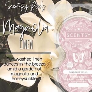 Scentsy Magnolia Linen Scent Pods